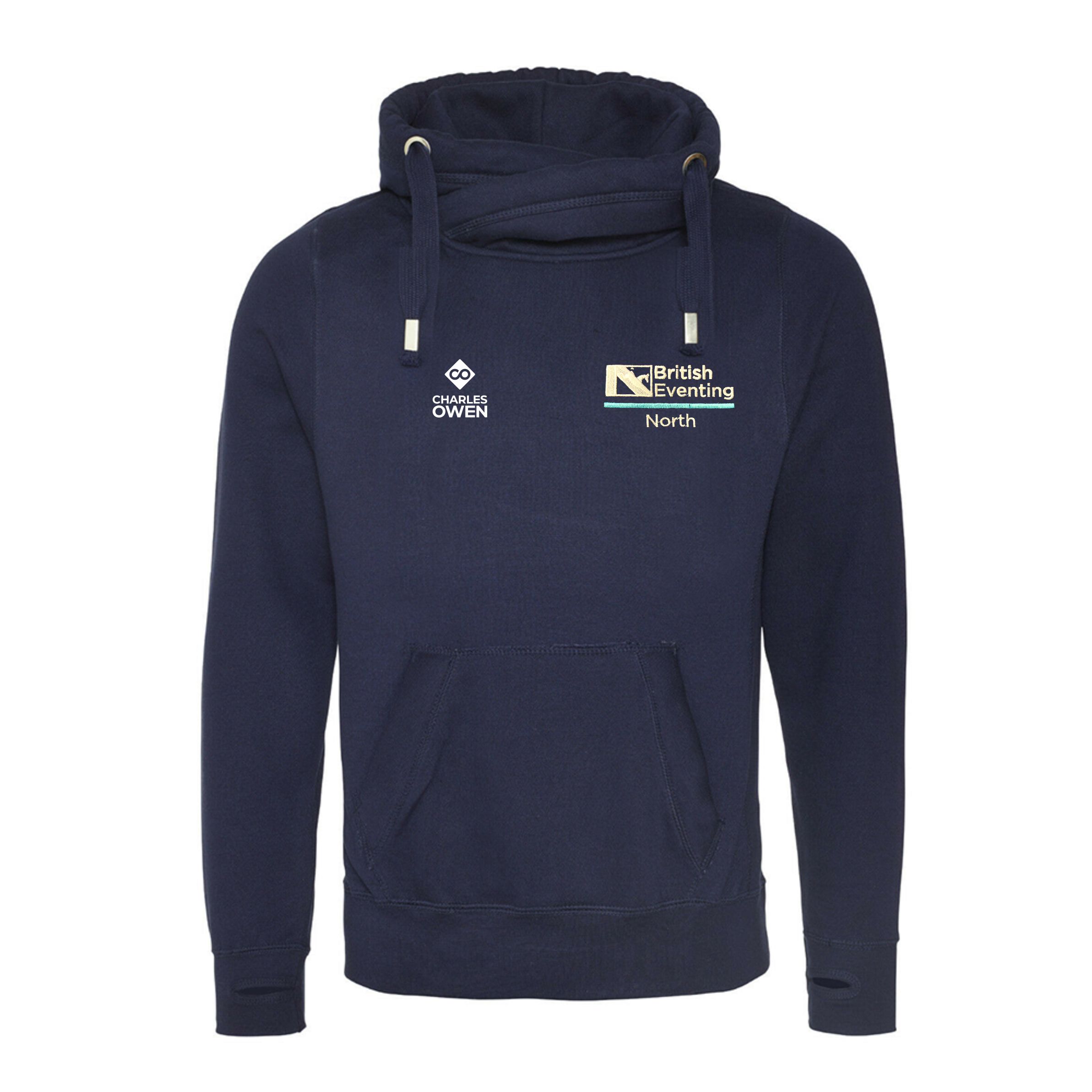 Cross Neck Hoody