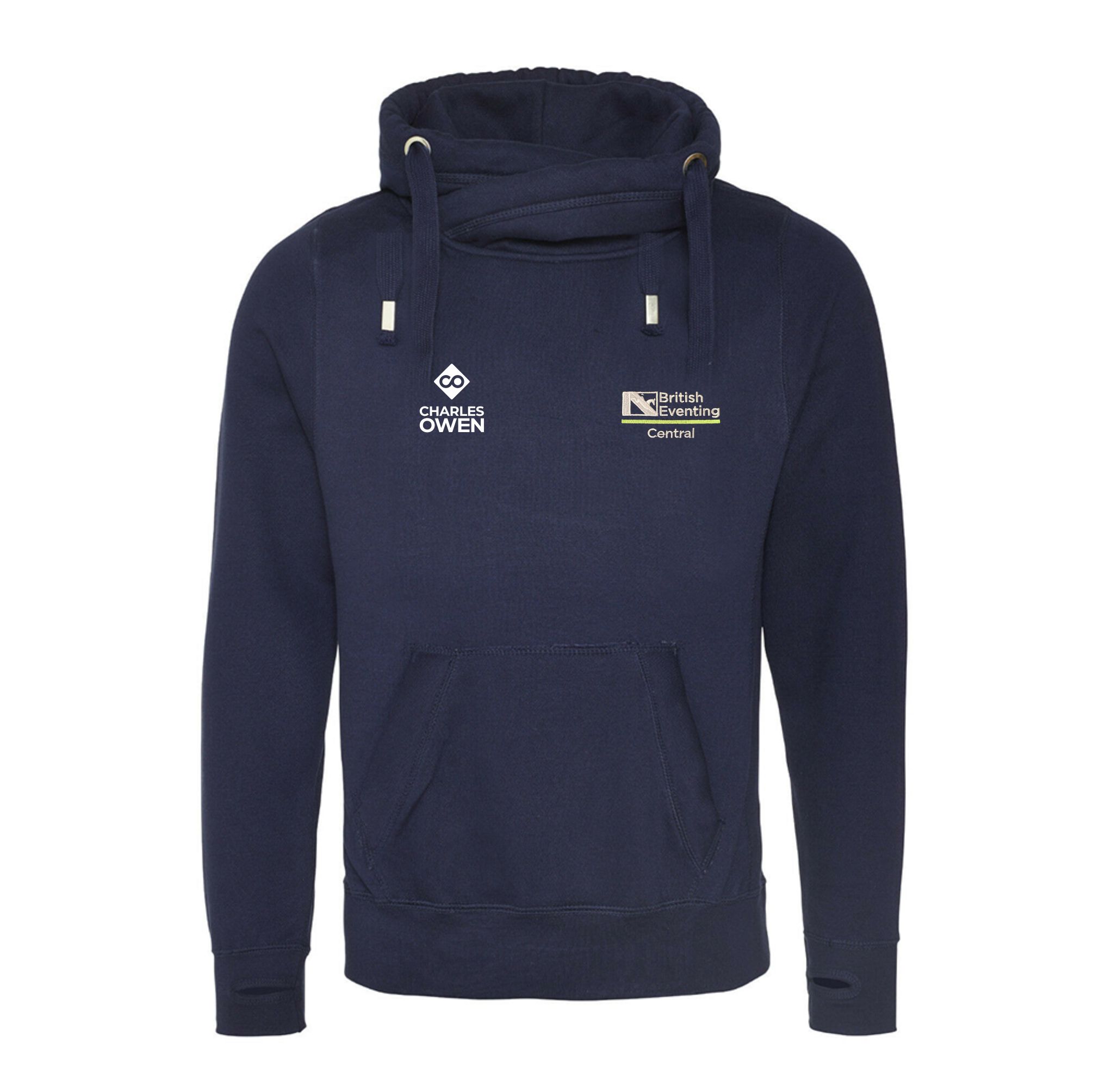 Cross Neck Hoody