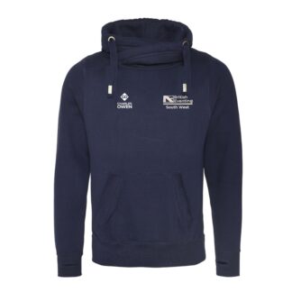 Cross Neck Hoody