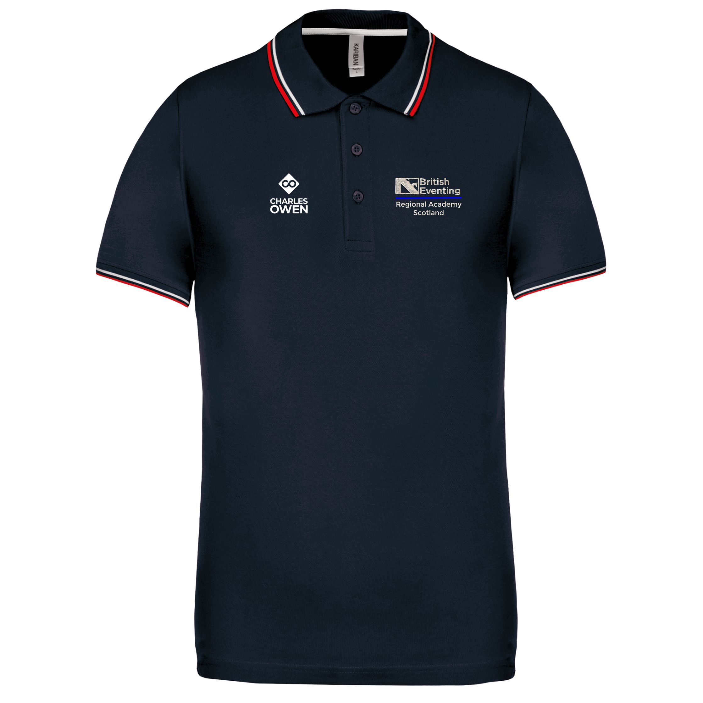Unisex Cotton Contrast Trim Polo Shirt