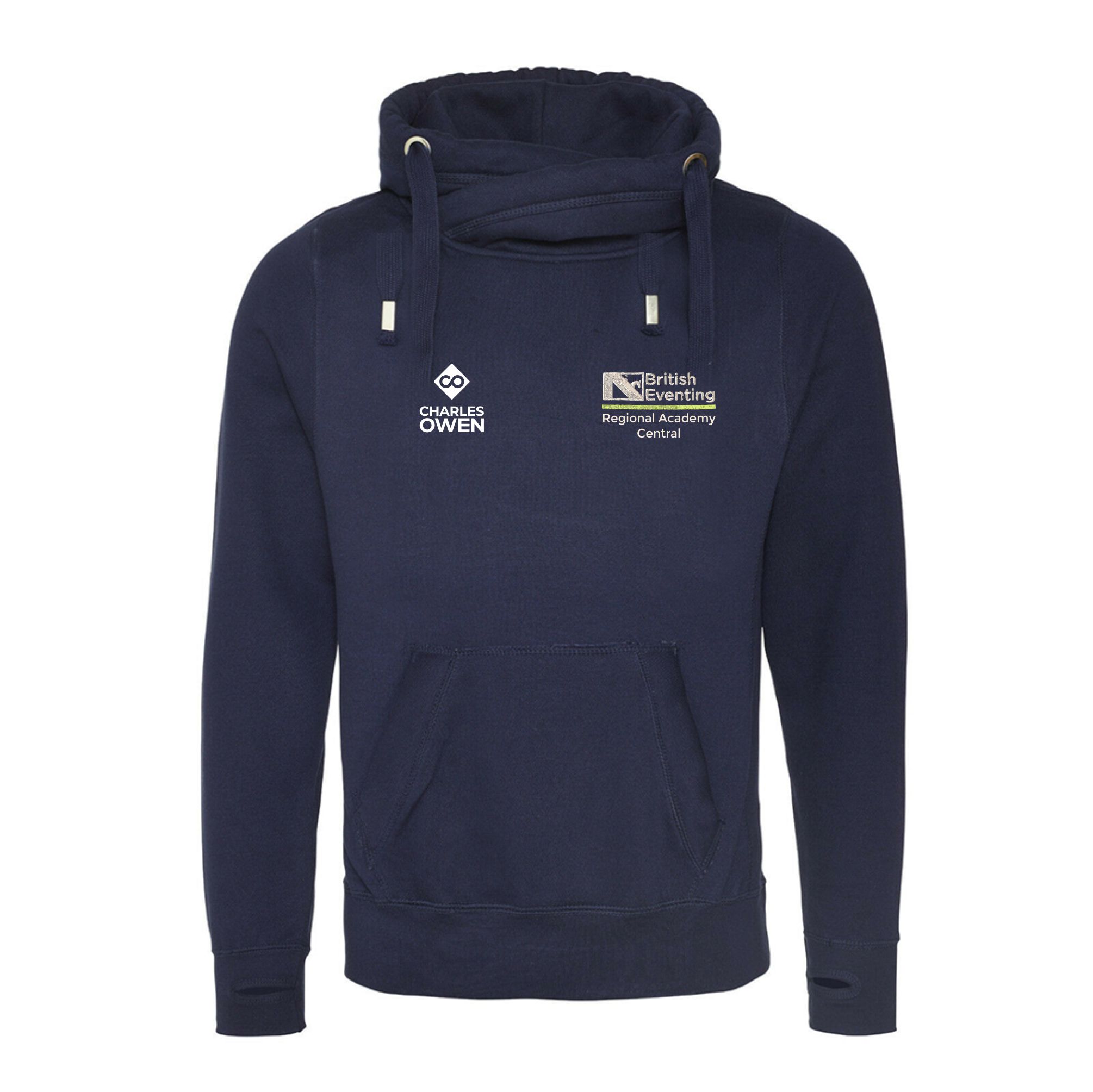 Cross Neck Hoody