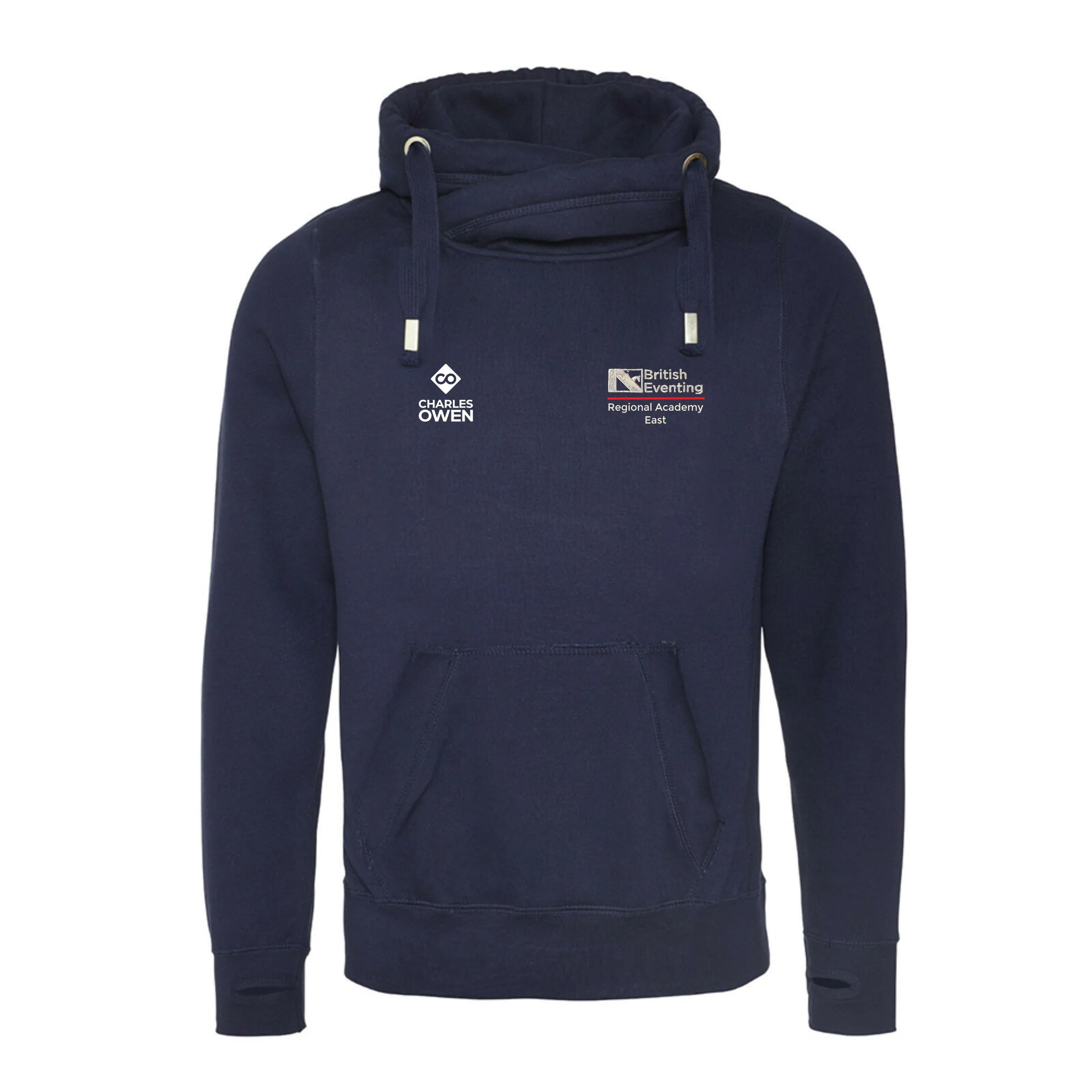 Cross Neck Hoody