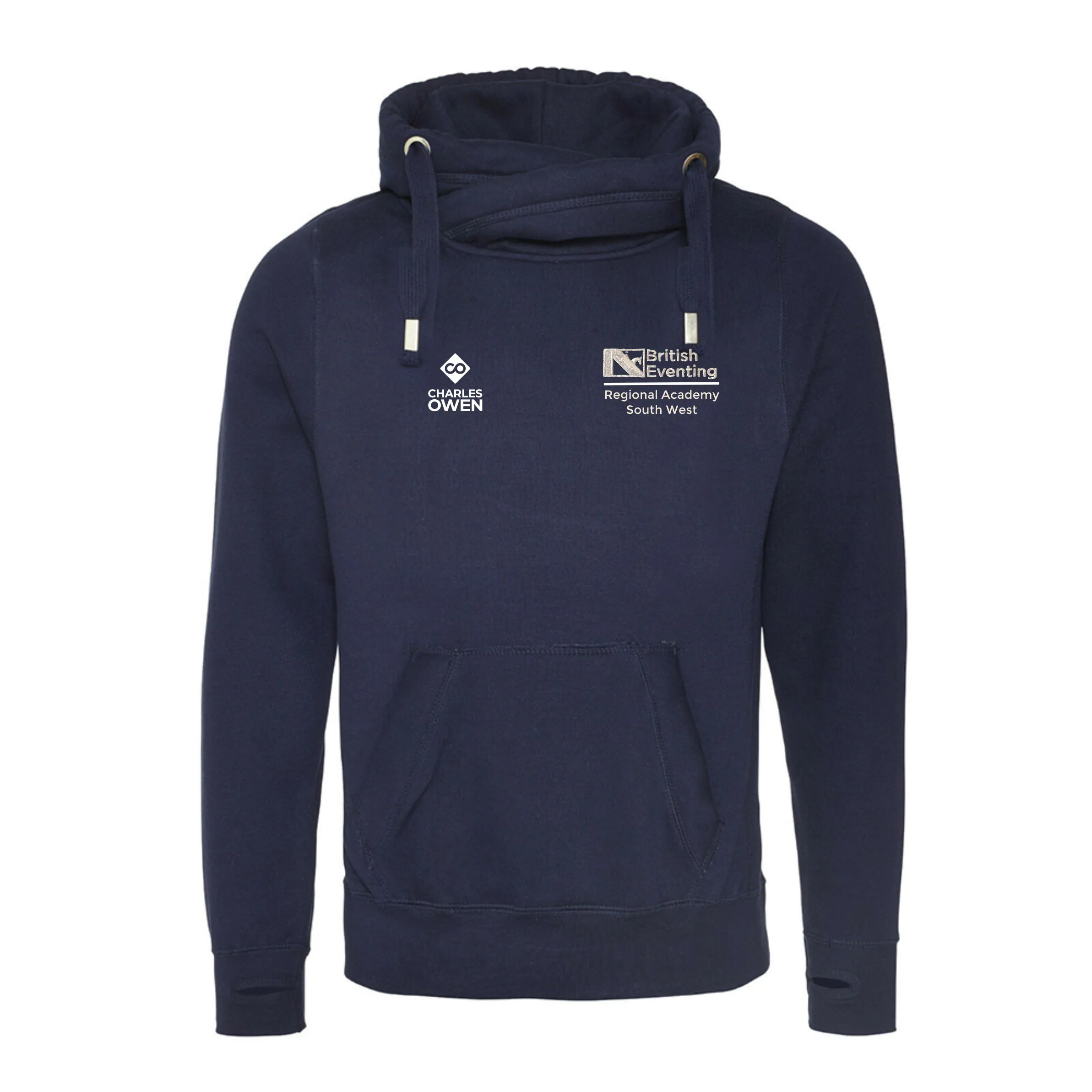Cross Neck Hoody