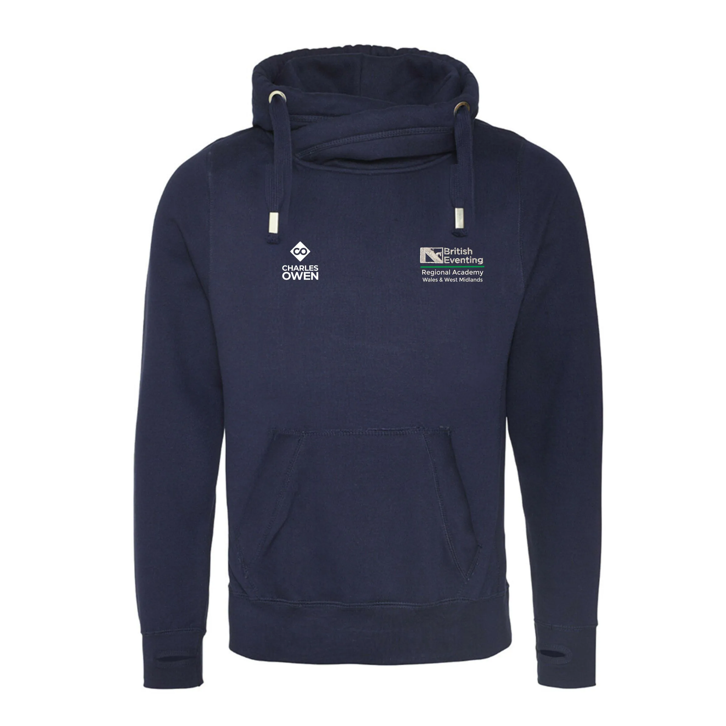 Cross Neck Hoody
