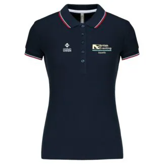 Women's Cotton Contrast Trim Polo Shirt