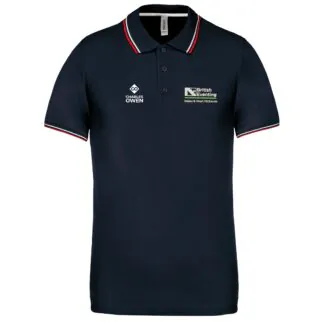 Unisex Cotton Contrast Trim Polo Shirt