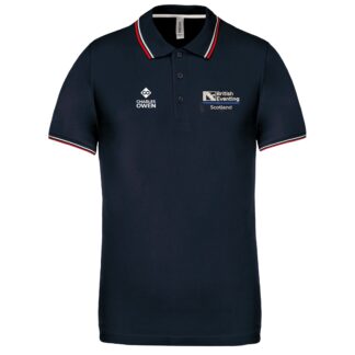 Unisex Cotton Contrast Trim Polo Shirt