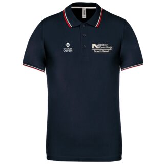Unisex Cotton Contrast Trim Polo Shirt