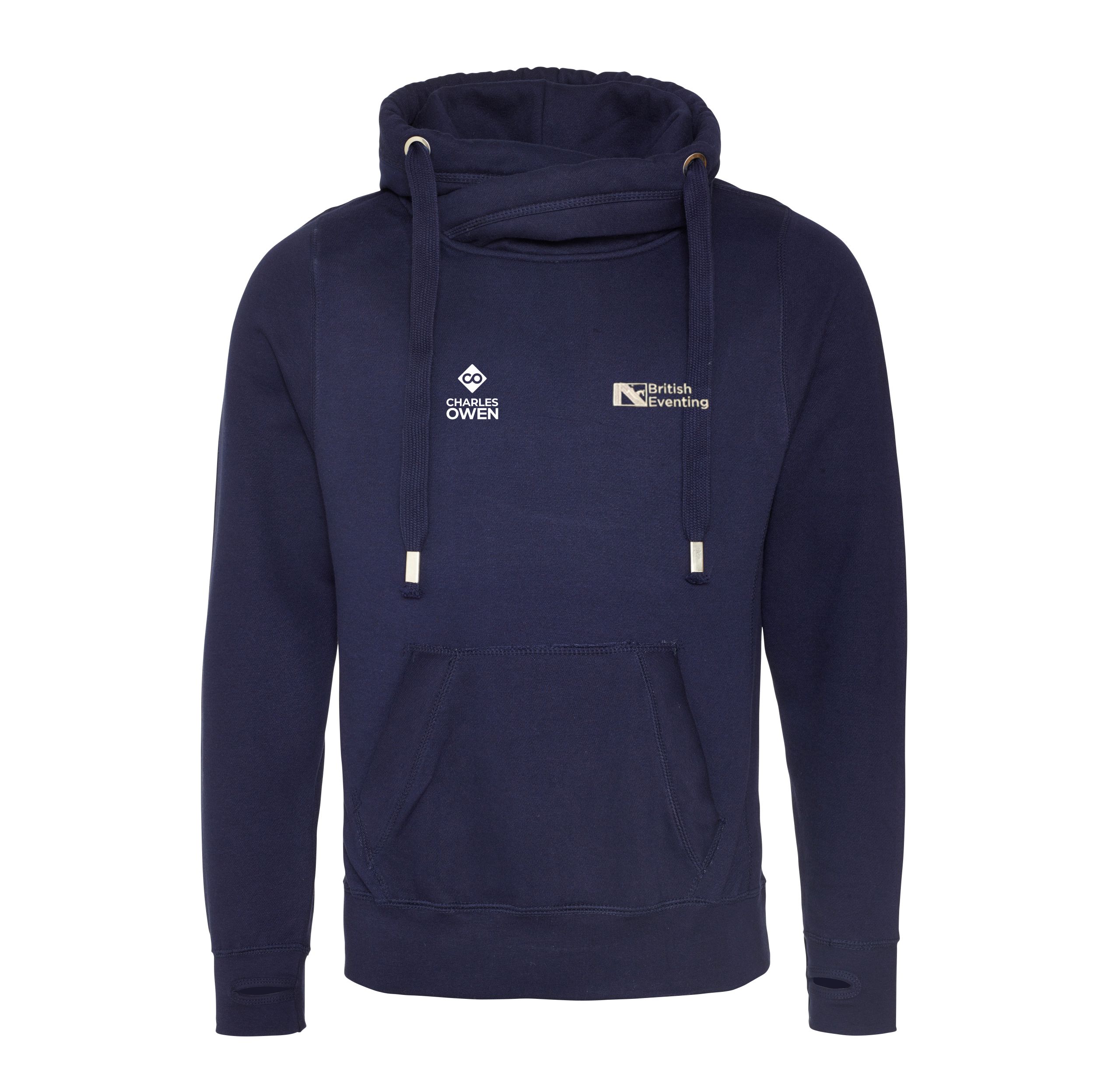 Cross Neck Hoody