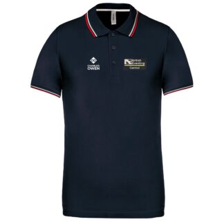 Unisex Cotton Contrast Trim Polo Shirt