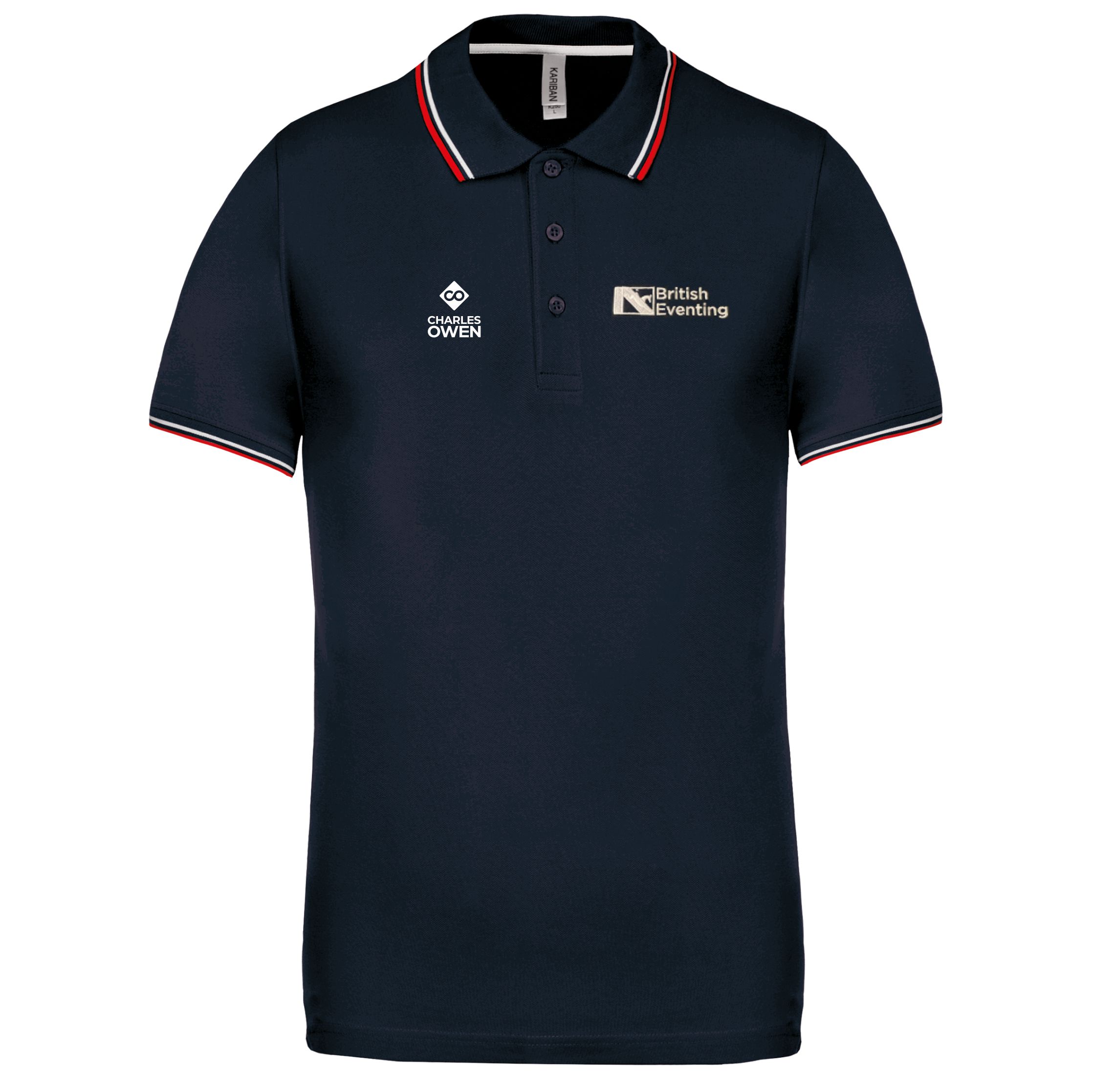 Unisex Cotton Contrast Trim Polo Shirt